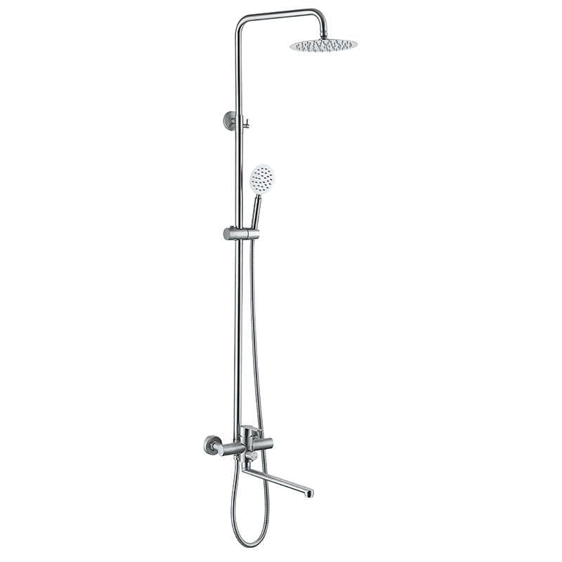 Душова колона зі змішувачем Zerix DAX-006-J-35cm (ZX4828)