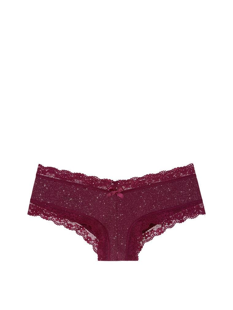 Трусики-бразилиана Victoria's Secret 376-769 S Бордовый (15-17)