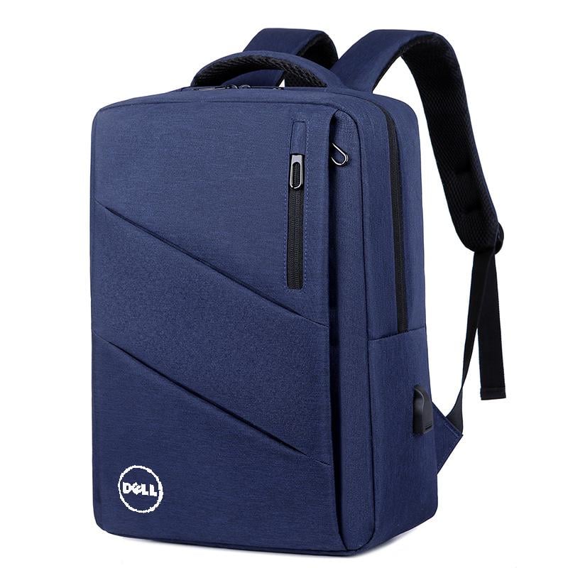 Рюкзак противоударный для ноутбука Dell водостойкий с USB-портом 15,6" Синий (IBN051Z1)