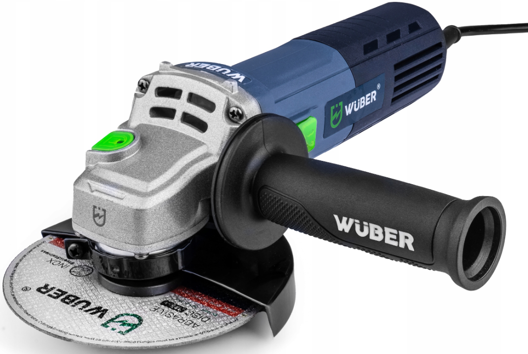 Болгарка Wuber 1600 Вт 125 мм 10 дисков 125 мм (31458314) Болгарка Wuber 1600 Вт 125 мм 10 дисков 125 мм (31458314)