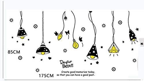 Наклейка интерьерная на стену Green Life Лампы 85х175 см (XL8198) - фото 2 Наклейка интерьерная на стену Green Life Лампы 85х175 см (XL8198) - фото 2