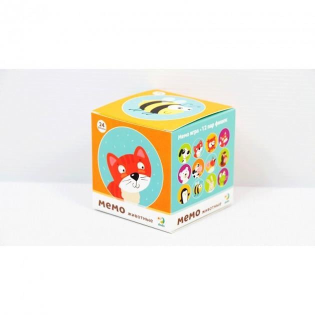 Настільна гра DoDo Toys Мемо Тварини Різнокольоровий (SR-113-N-528) - фото 2