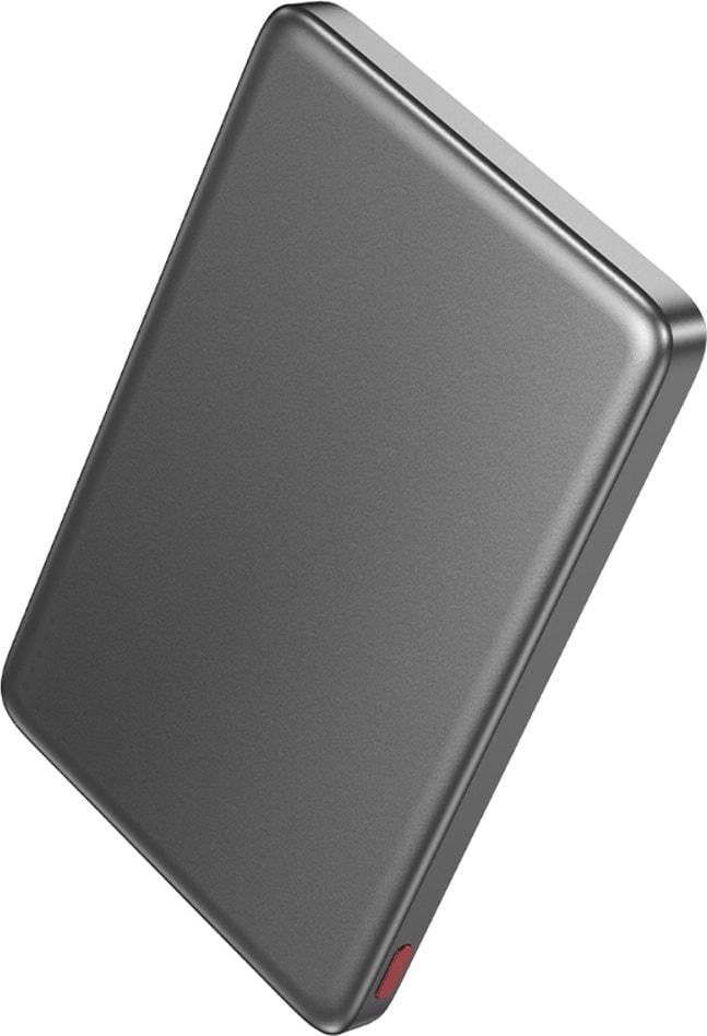 Повербанк бездротовий магнітний Hoco Q26 PD 20W/QC3.0 5000mAh Metal Grey (38268)