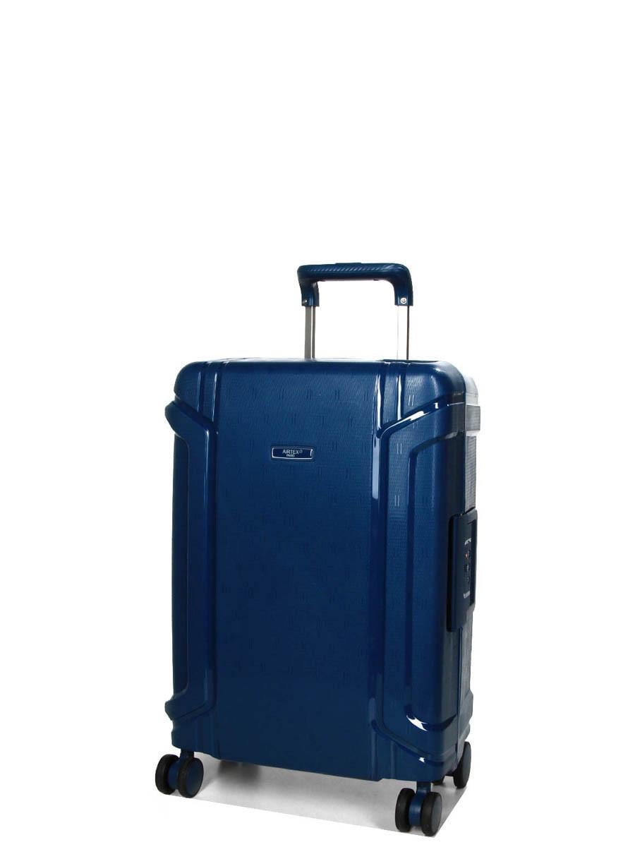 Чемодан имел AIRTEX полипропилен S 55х36х21 см 33 л 3,45 кг Синий (645)