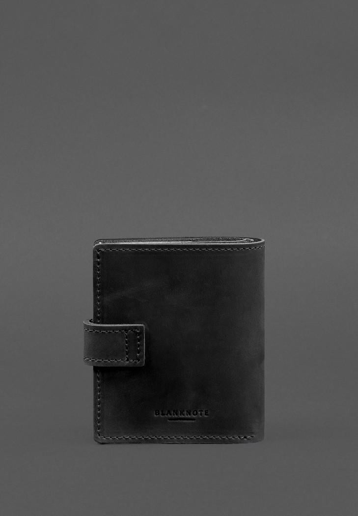 Обложка-портмоне кожаная для удостоверения офицера ГПСУ 11.2 Crazy Horse Черный (A-028701) - фото 5 Обложка-портмоне кожаная для удостоверения офицера ГПСУ 11.2 Crazy Horse Черный (A-028701) - фото 5