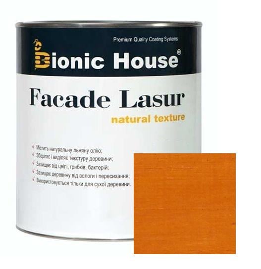 Краска фасадная для дерева Facade Lasur 2,8 л Пиния (18271466) - фото 1