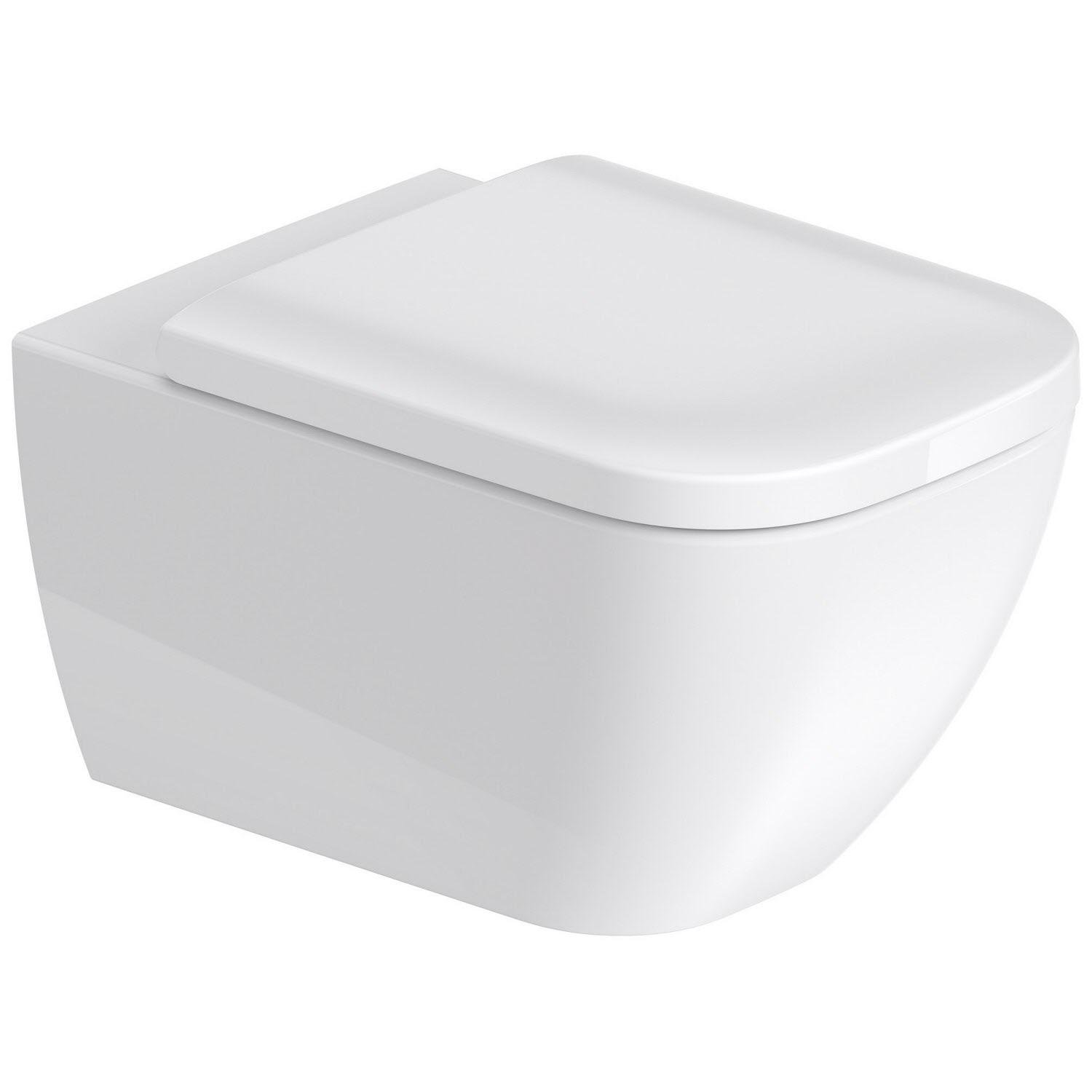 Унітаз підвісний DURAVIT Happy D.2 2222090000 безобідковий без сидіння (113130)