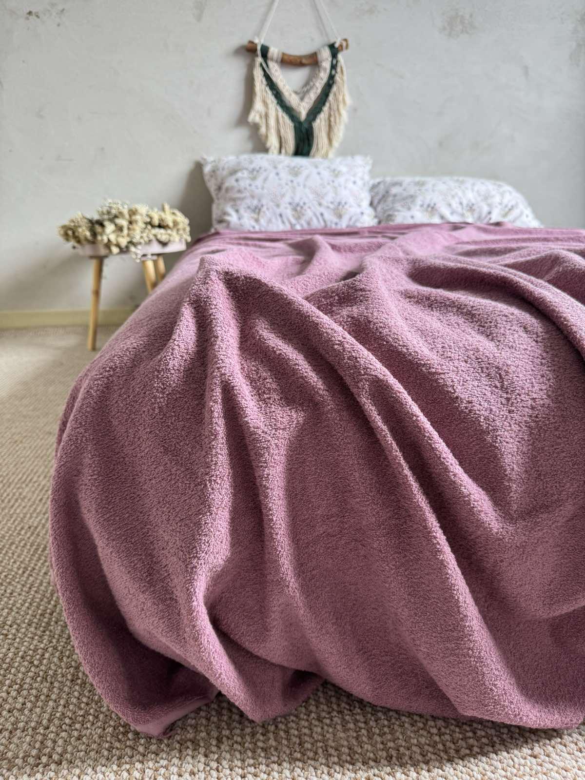 Простынь-покрывало махровое ZEINTEX MADEIRA Орхидеи хлопковое 150х220 см (26986483) - фото 8