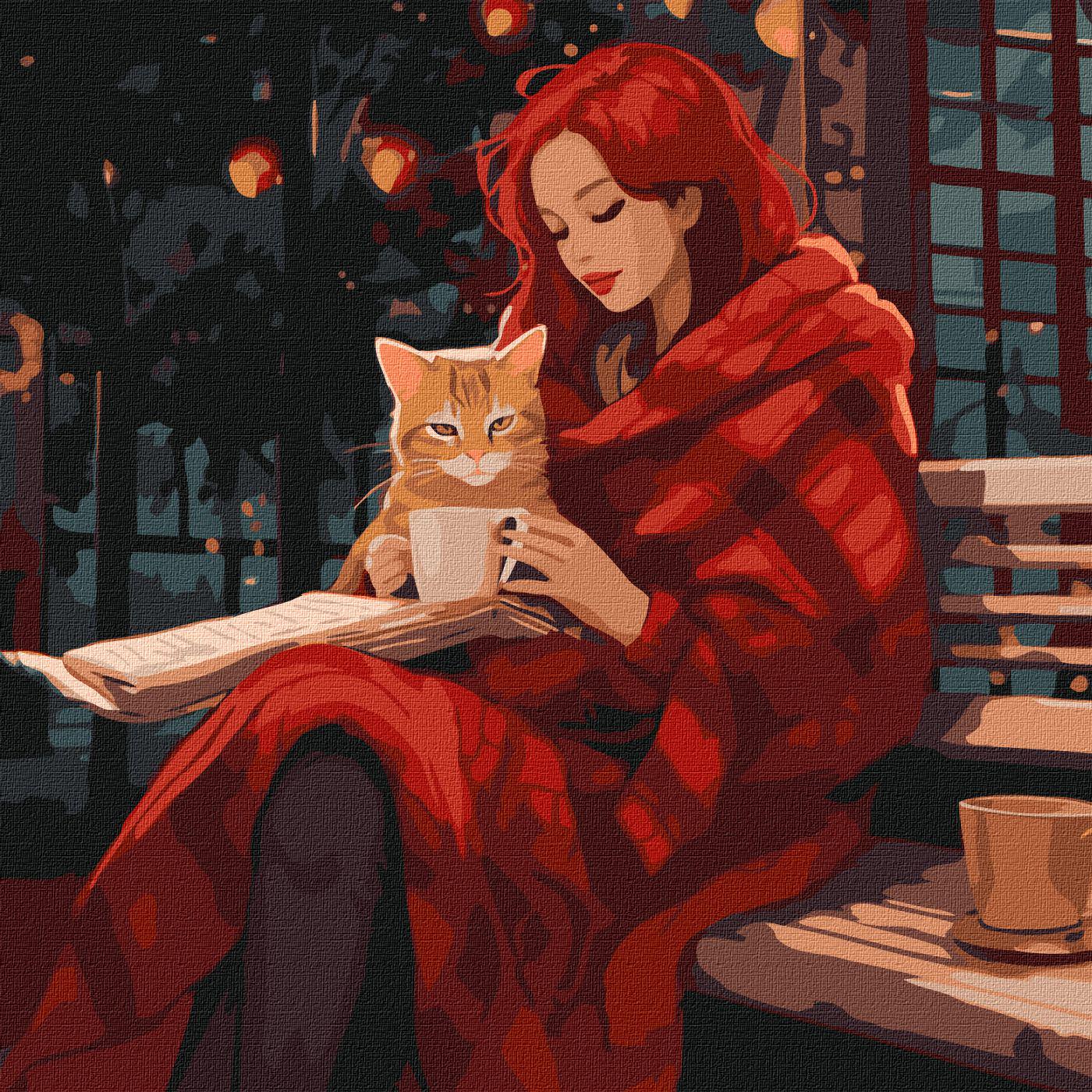 Картина по номерам Идейка Неразлучные друзья 40x40 см (Id-KHO2543)