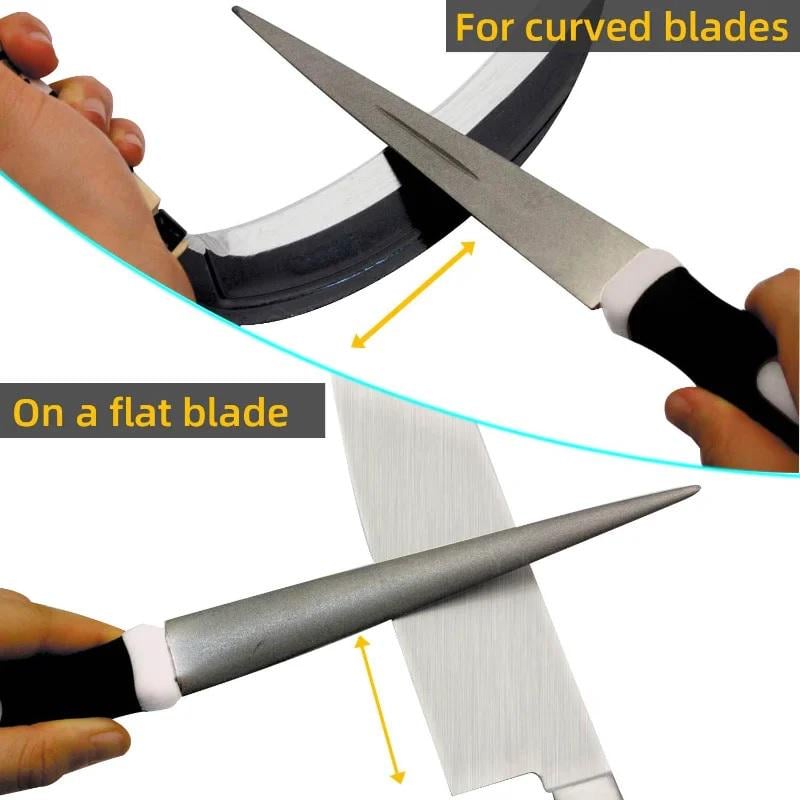 Мусат для заточування ножів LX-0808 (29473855) - фото 4 Мусат для заточування ножів LX-0808 (29473855) - фото 4