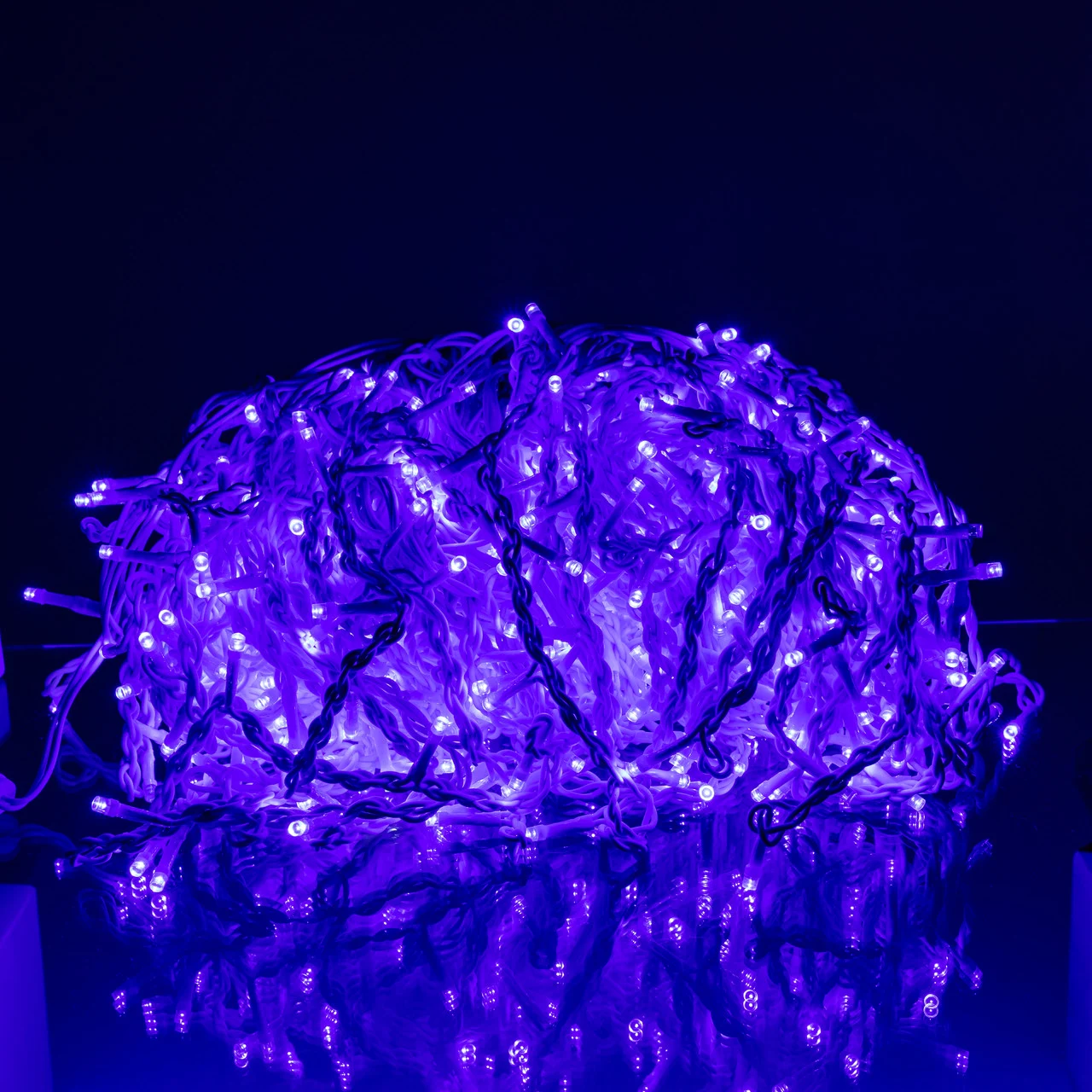 Гірлянда вулична бахрома 36 м 600 LED Синій Гірлянда вулична бахрома 36 м 600 LED Синій