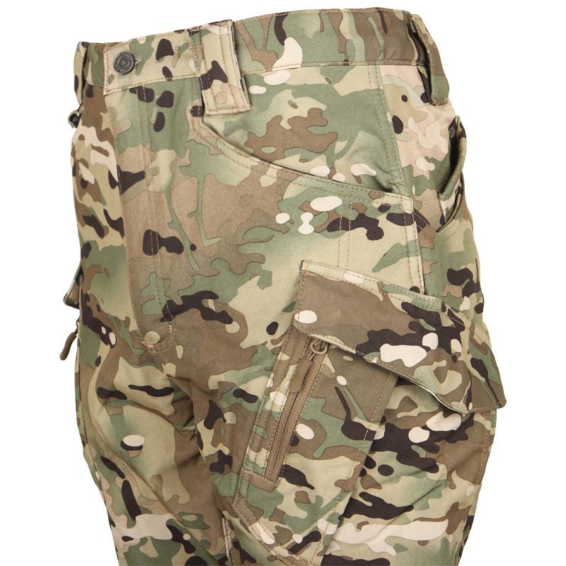 Штани чоловічі Soft shell S.archon X9JRK Camouflage CP 2XL вологостійкі військові - фото 3
