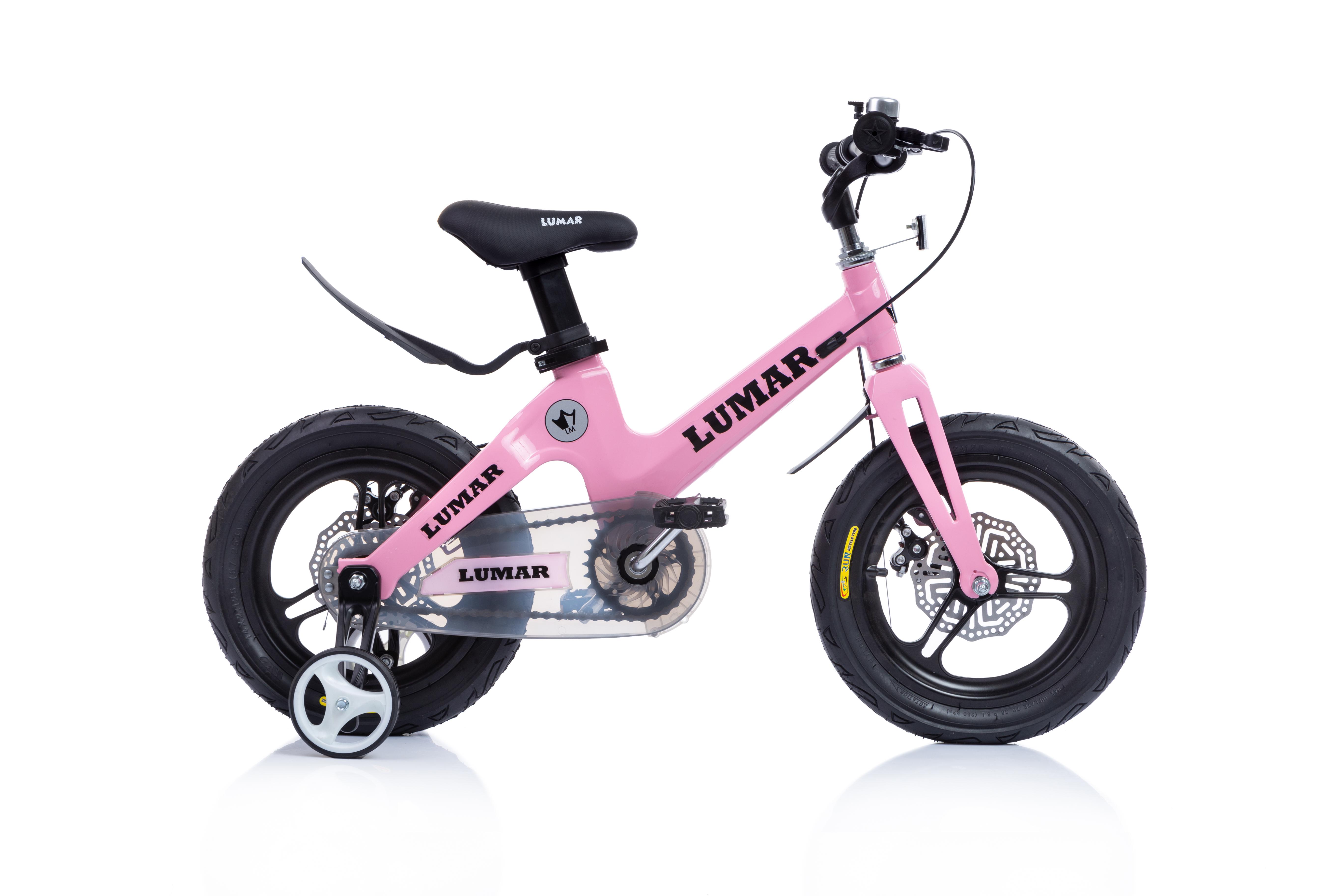 Магнієвий дитячий велосипед LUMAR 18" Рожевий (1800)