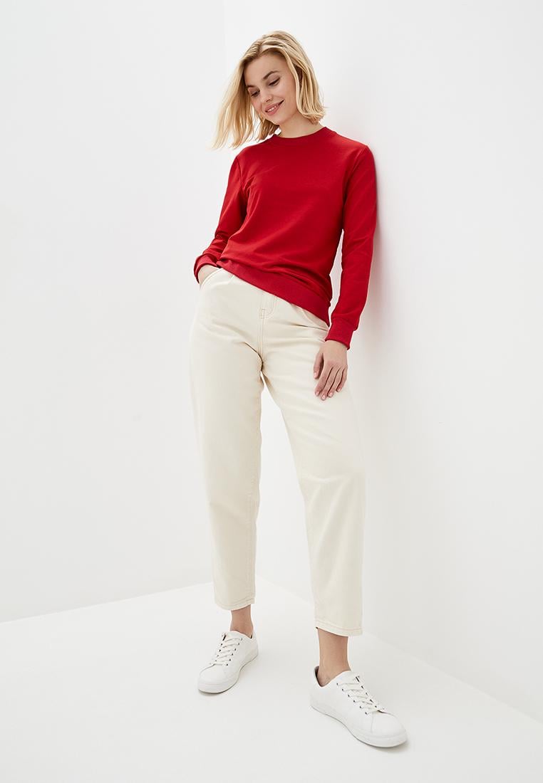 Свитшот женский HiBrand L Красный (Wm096)