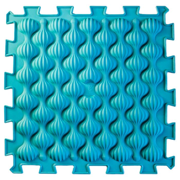 Развивающий коврик массажный Пазл ракушки 1 эл. Бирюзовый (OR00001267) - фото 1