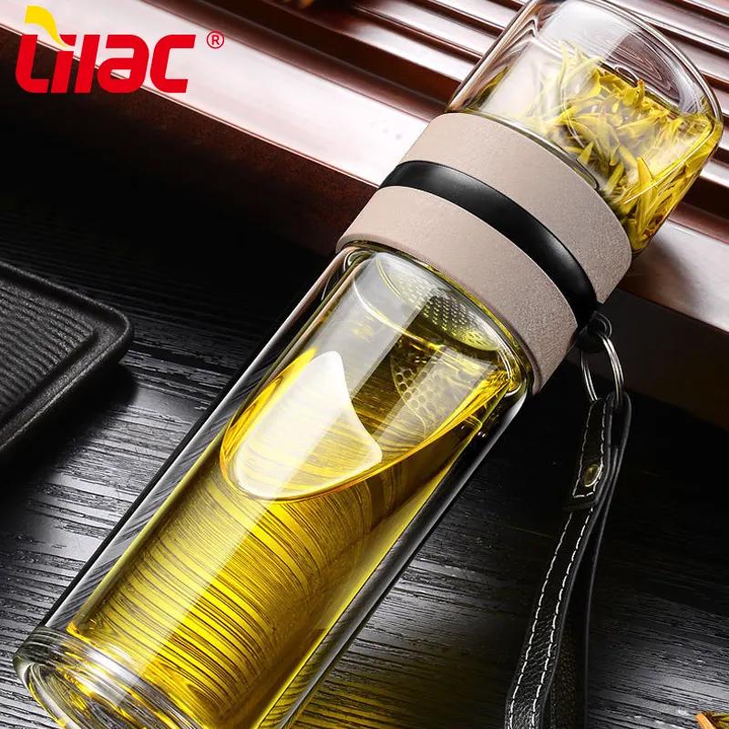 Заварник-термос портативний LILAC HY009 інф'юзернного типу 380 мл (27688314) - фото 9