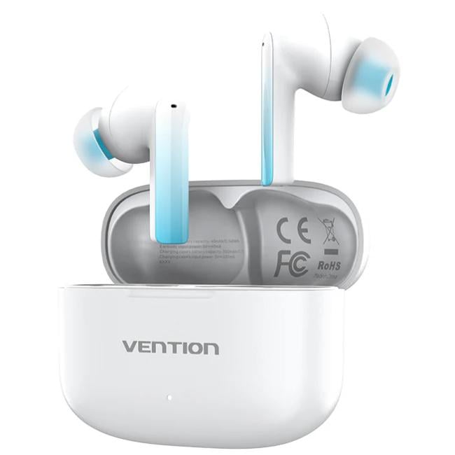 Наушники беспроводные Vention Elf Earbuds E04 TWS BT5.3 300 mAh IPX5 White (NBIW0)