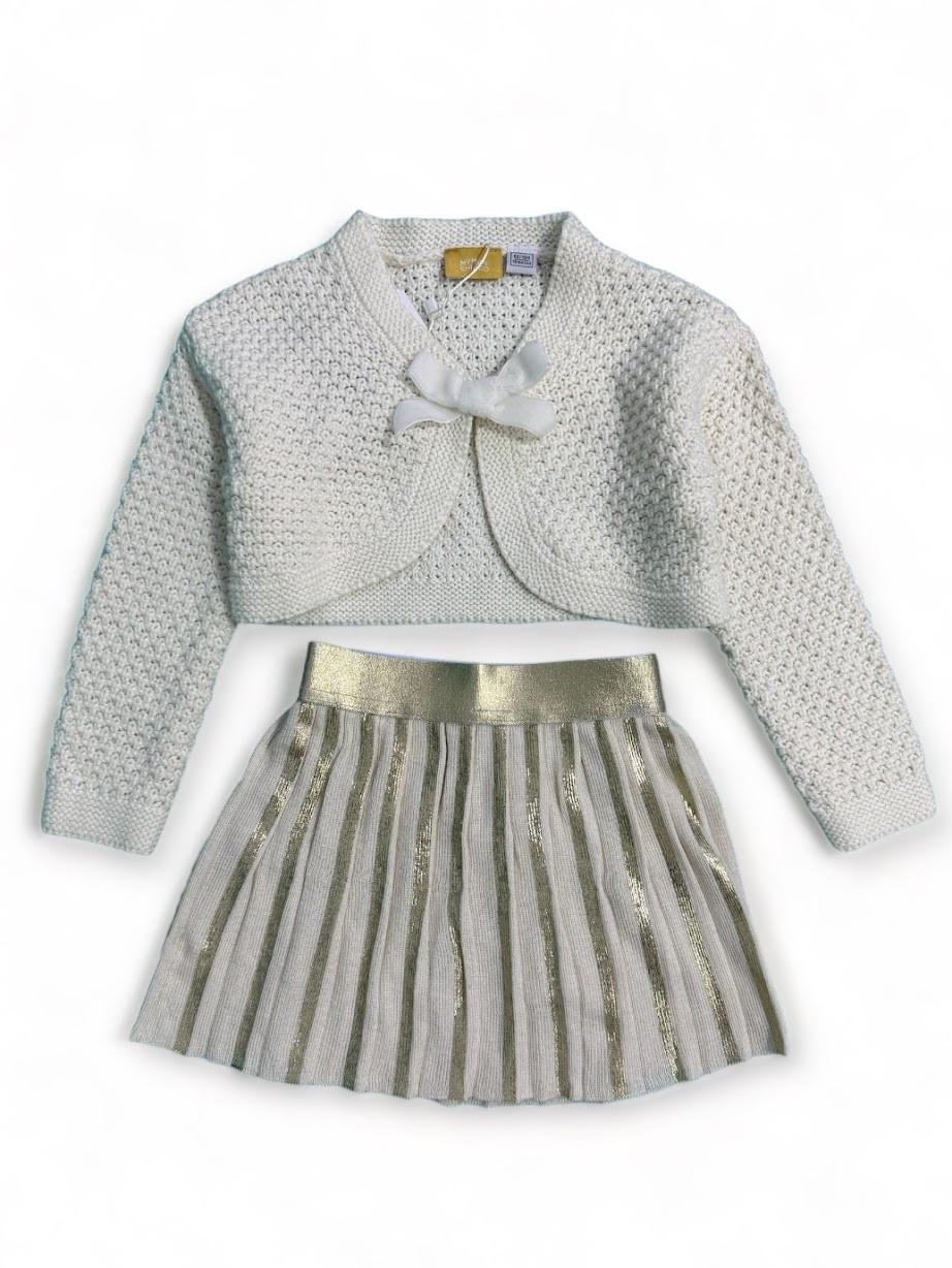 Костюм для девочки Chicco весенний 12-18 мес. 80 см Бежевый (2087346914)