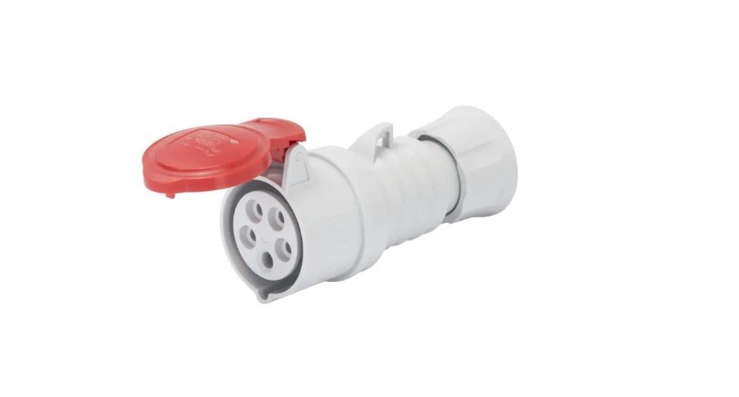 Розетка силовая переносная Gewiss GW62009H 3P+N+PE 16А IP44 Красный (38338112) Розетка силовая переносная Gewiss GW62009H 3P+N+PE 16А IP44 Красный (38338112)