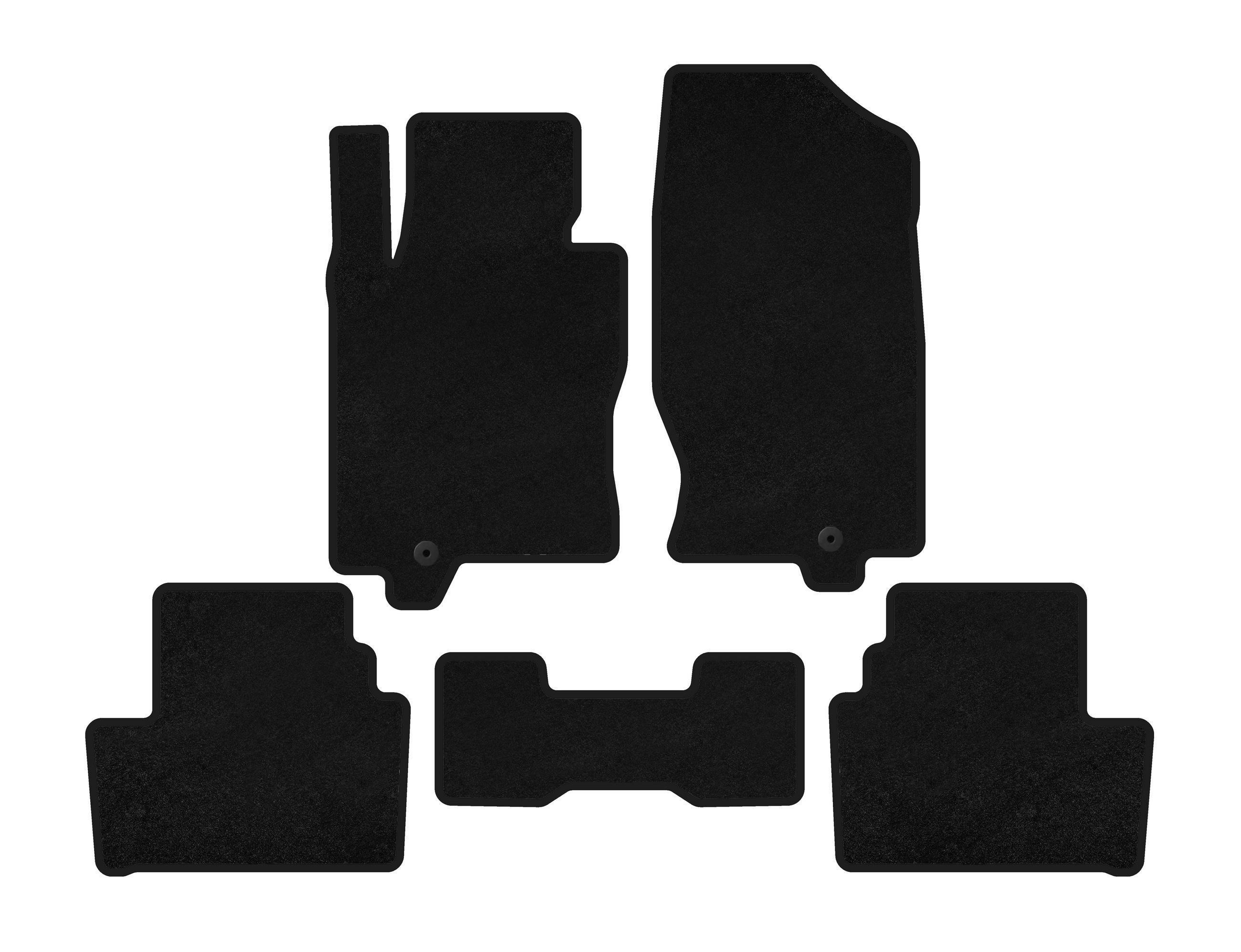 Коврики Digital Designs Classic для Infiniti G25/G35/37 2006-2015 гг. ткань Черный (135967)