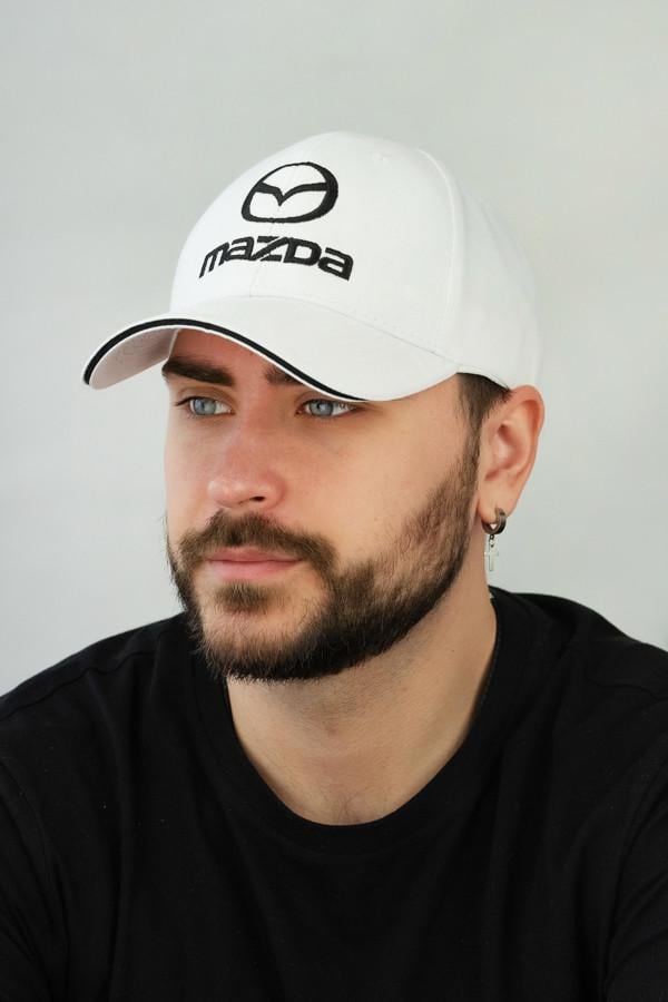 Бейсболка для автомобилистов Braxton "Mazda" унисекс Белый (1692) Бейсболка для автомобилистов Braxton "Mazda" унисекс Белый (1692)