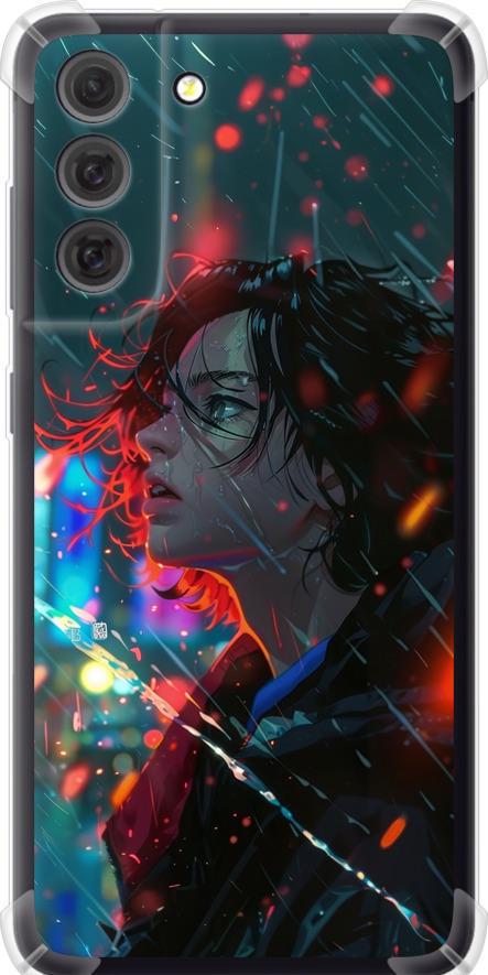 Чехол на Samsung Galaxy S21 FE Ночные огни (6096sp-2302-42517)