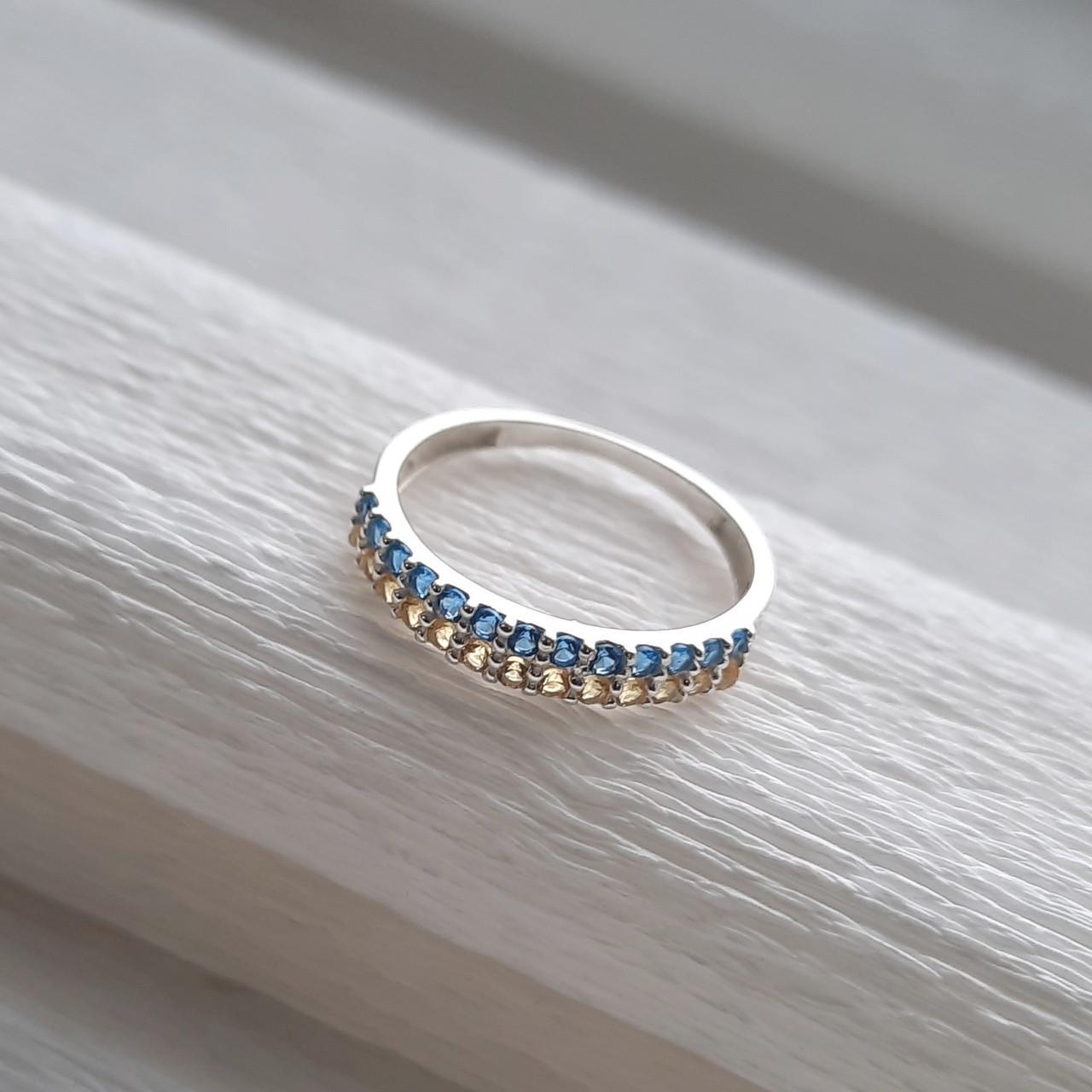 Серебряное кольцо Независимость р. 17.5 (198к175)