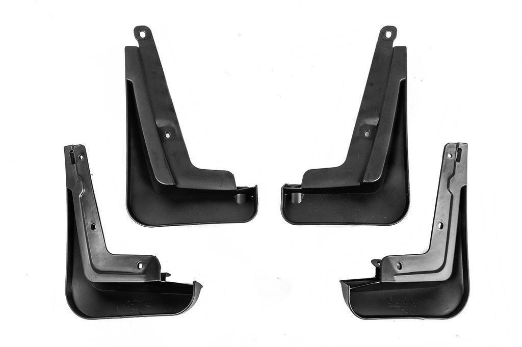 Брызговики Dongmart Premium для Zeekr 001 2021- гг. резинопластик 4 шт. Черный (137948) - фото 3