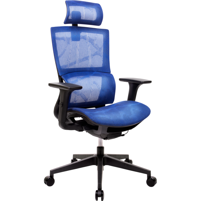 Крісло офісне GT Racer X-D20 Blue