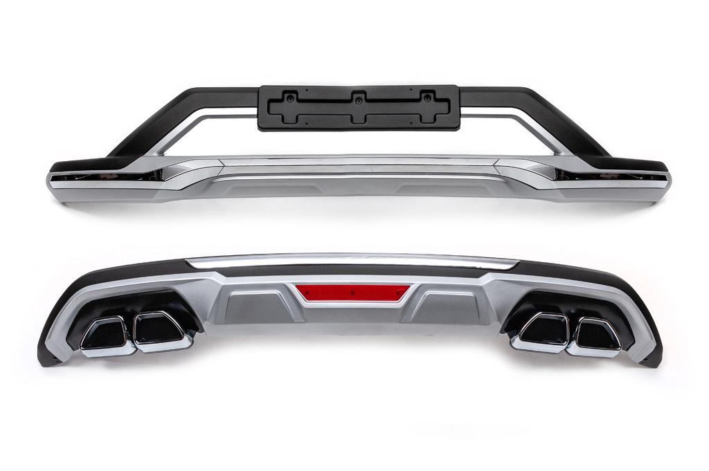 Передняя и задняя накладки 2019/ Niken для Hyundai Tucson TL 2016-2021 гг. abs-пластик