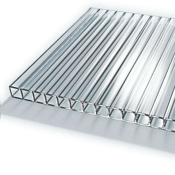 Поликарбонат сотовый Nano Премиум ячеистый 2500х6х2100 мм Прозрачный - фото 2