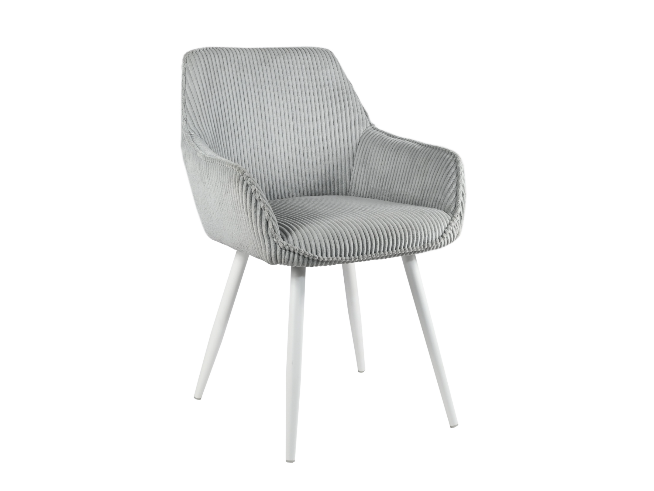 Стул обеденный Vetro Mebel Седой/Белый (M-240) - фото 1 Стул обеденный Vetro Mebel Седой/Белый (M-240) - фото 1