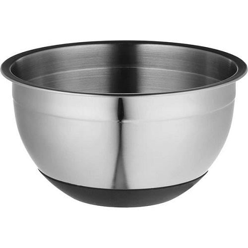 Миска Empire EM-6528 из нержавеющей стали с резиновым дном 8 л 30 см