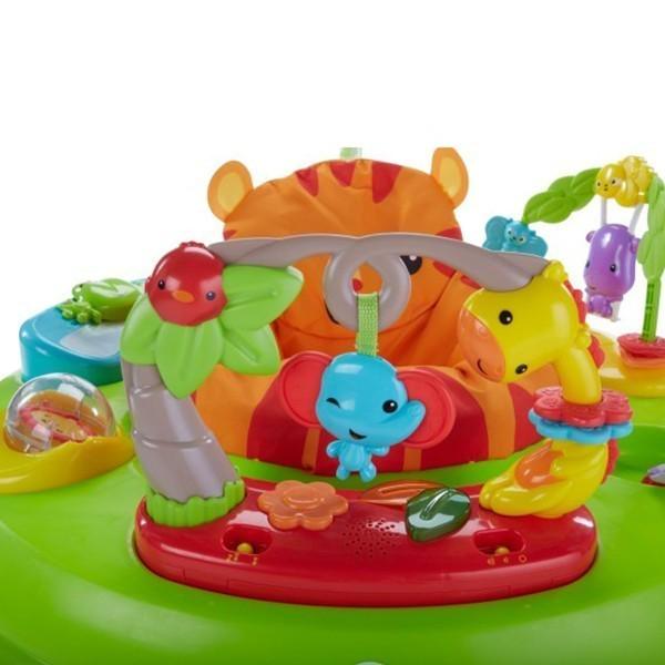 Прыгунки Fisher Price Тропический лес (CHM91) - фото 2 Прыгунки Fisher Price Тропический лес (CHM91) - фото 2