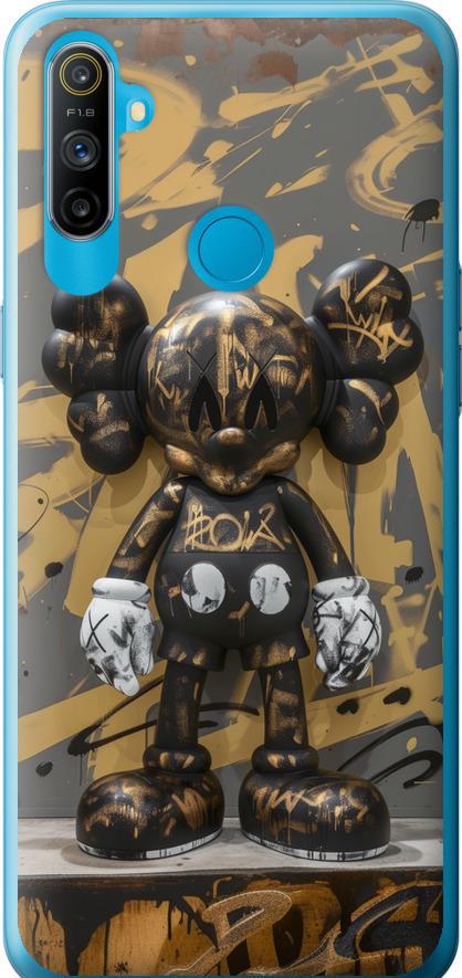 Чехол на Realme C3 Bronze kaws (6097u-1889-42517)