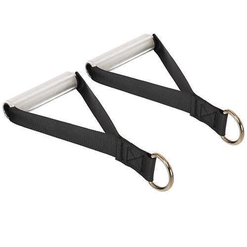 Ручки для тренажерів Record FI-4770 ALUMINUM HANDLES 13,5 см 30 мм 2 шт. Чорний (32810006)