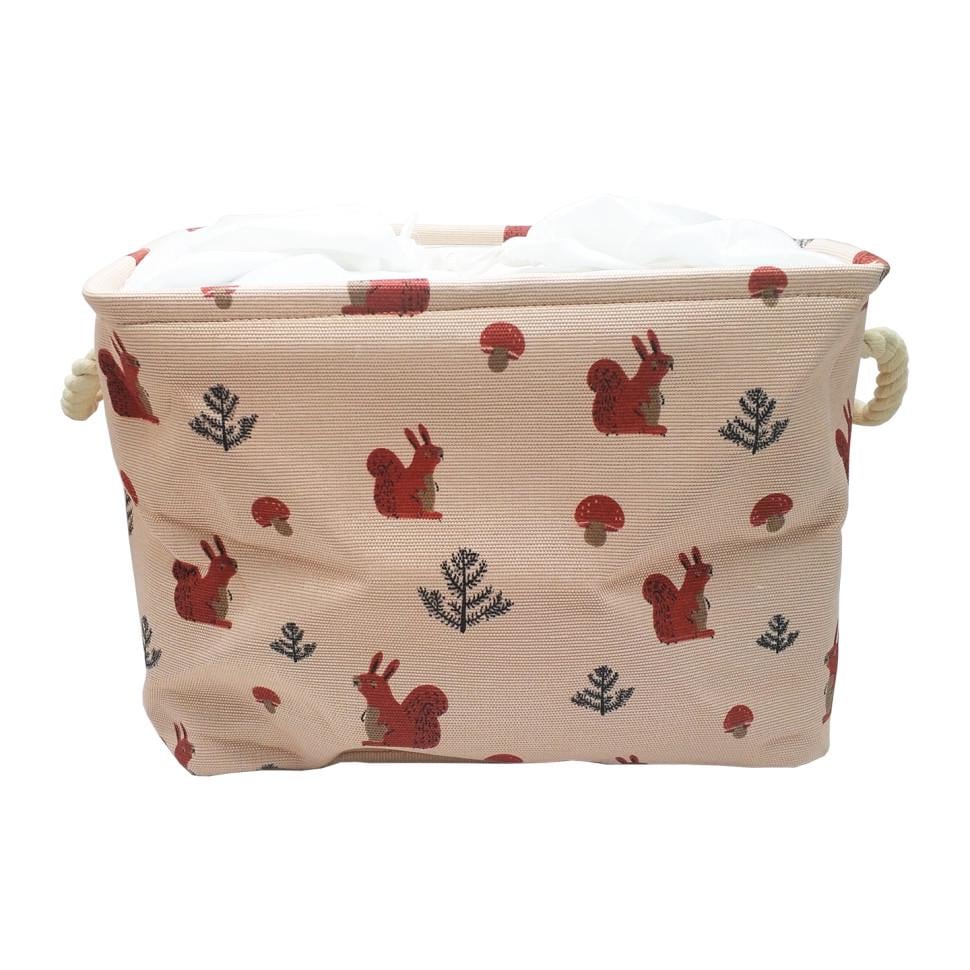 Корзина для игрушек Bambi Белка 35х25х26 см Хаки (KY-157-Y-27)