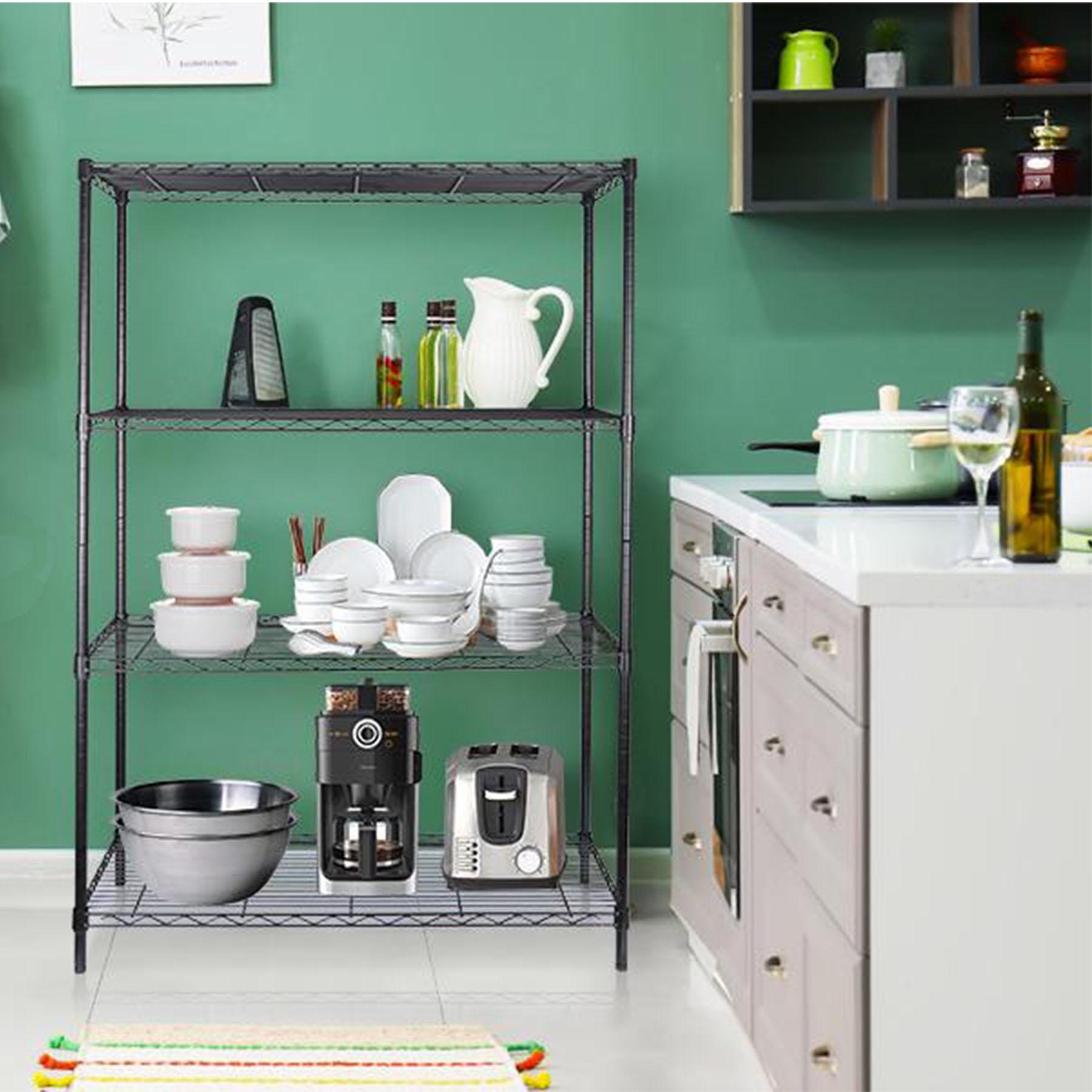 Стеллаж металлический 4 полки 90х35х137 см (3000000005) - фото 7 Стеллаж металлический 4 полки 90х35х137 см (3000000005) - фото 7