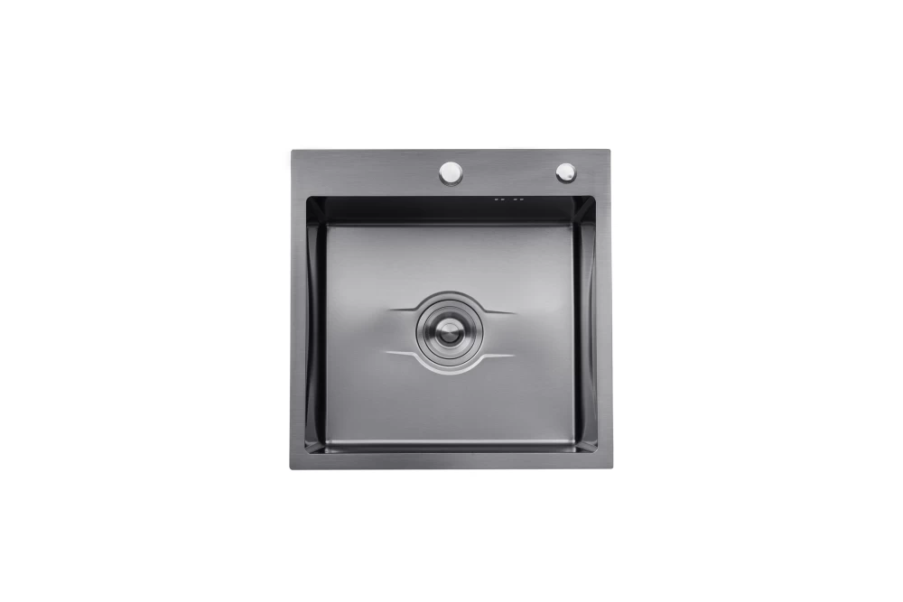 Мийка для кухні Kroner Derby KRP PVD 5050HM 2,5/0,5 мм (373984)