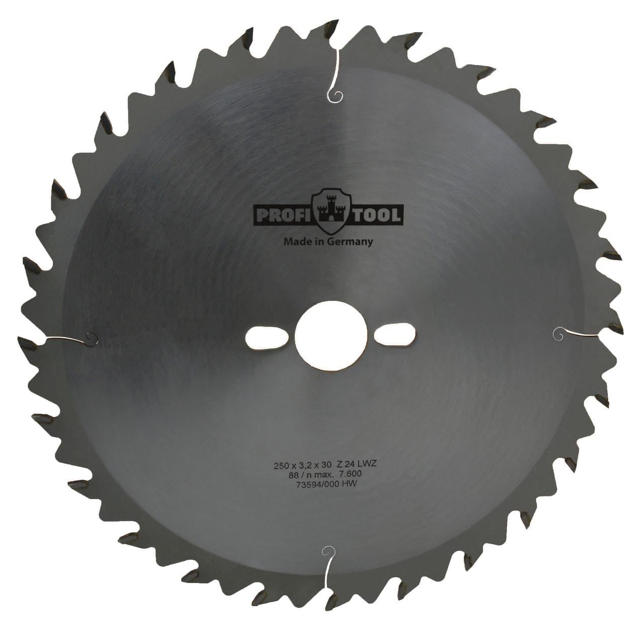Диск пиляльний PROFITOOL Z 24 LWZ 250х3,2х2,2х30 мм (2125002)