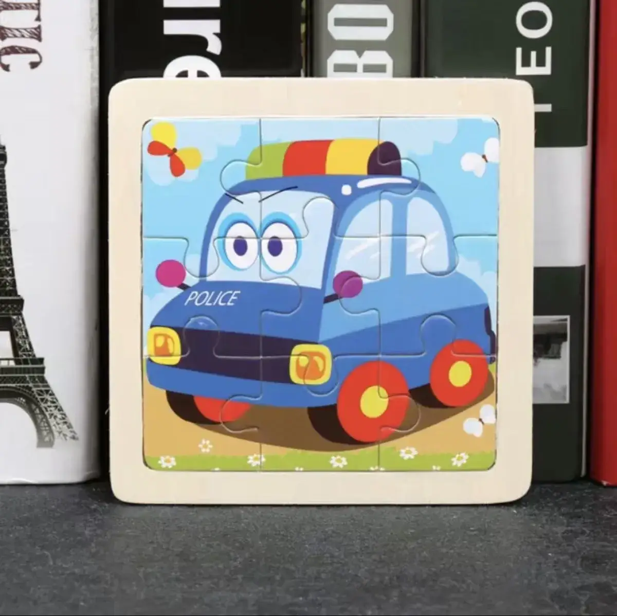 Пазл деревянный Полицейская машина из 9 элементов 11x11 см (1893463110) Пазл деревянный Полицейская машина из 9 элементов 11x11 см (1893463110)