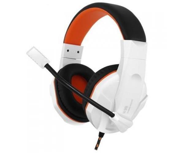 Наушники Gemix N20 Gaming White/Black/Orange (56820)
