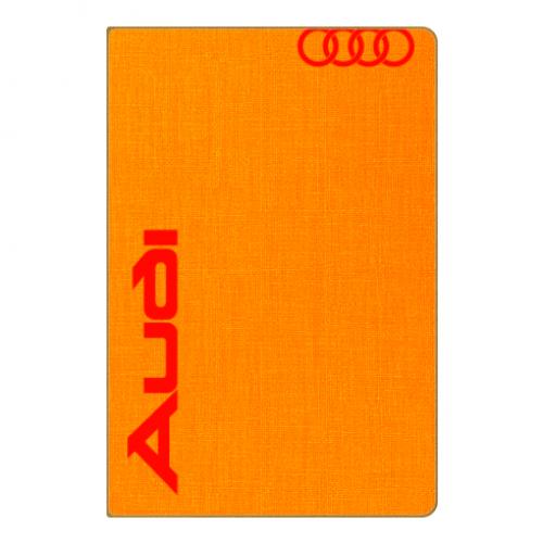 Блокнот Audi Sport А5 в линию 112 страниц 70 г/м2 Оранжевый (2635071-9-12120)