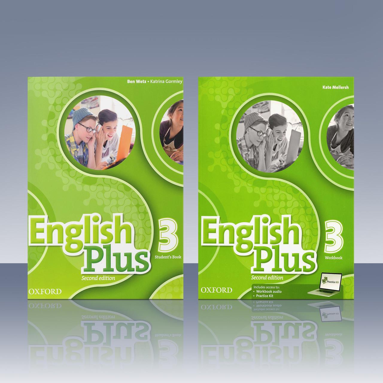 Підручник та робочий зошит English Plus 3 Second Edition Student's Book/Workbook