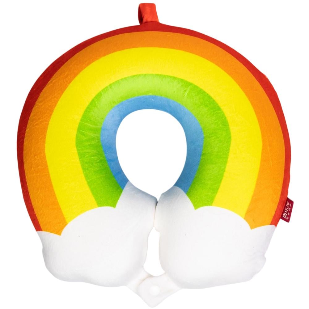 Подушка для шеи Rainbow U-образная Красный (HP-56-13R)