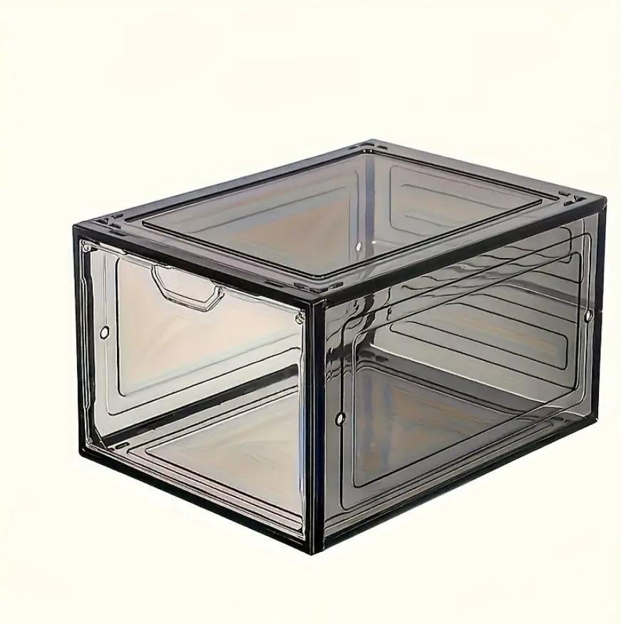 Органайзер для обуви и хозяйственных нужд UrbanKit штабелированный 6 шт. Прозрачный (L15N) Органайзер для обуви и хозяйственных нужд UrbanKit штабелированный 6 шт. Прозрачный (L15N)