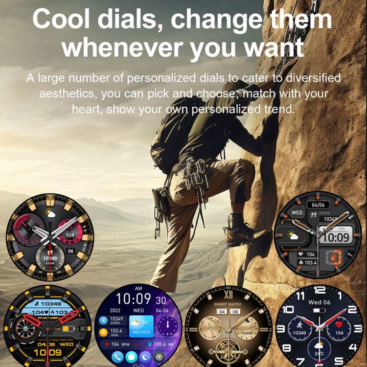 Смарт-годинник Lemfo K66 з ліхтариком силіконовий ремінець Black (18359) - фото 3 Смарт-годинник Lemfo K66 з ліхтариком силіконовий ремінець Black (18359) - фото 3