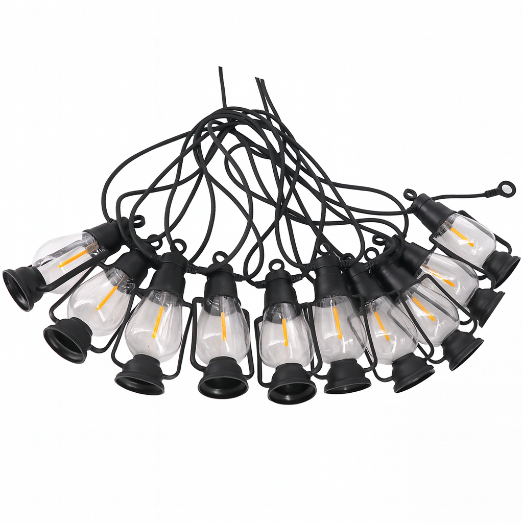 Гірлянда SFK-49 Ретро-лампи підвісні 220 В тепле світло вуличні