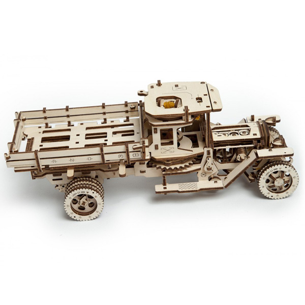 3D пазл механический UGEARS «Грузовик UGM-11» - фото 2