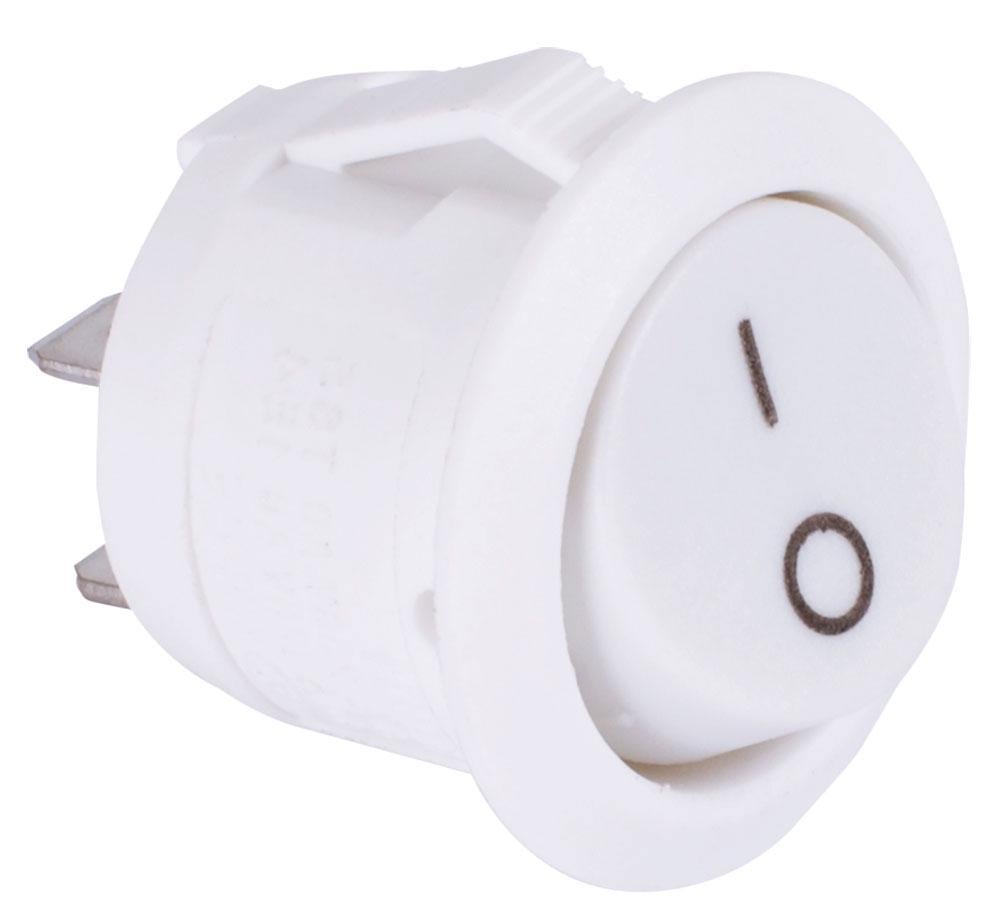 Перемикач E.NEXT e.switch.key.06 1 клавішний І-0 6А 250 В 2pin 1NO з фіксацією Білий (s2040006)